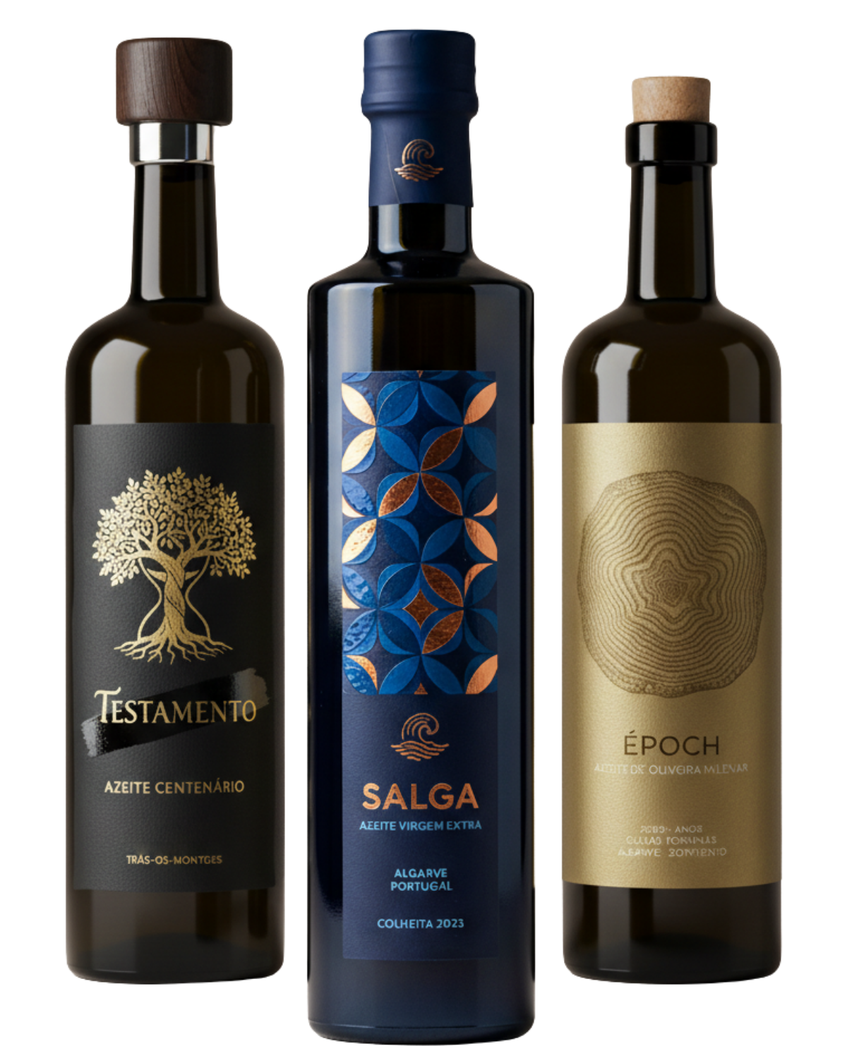 Garrafas de Azeite Premium