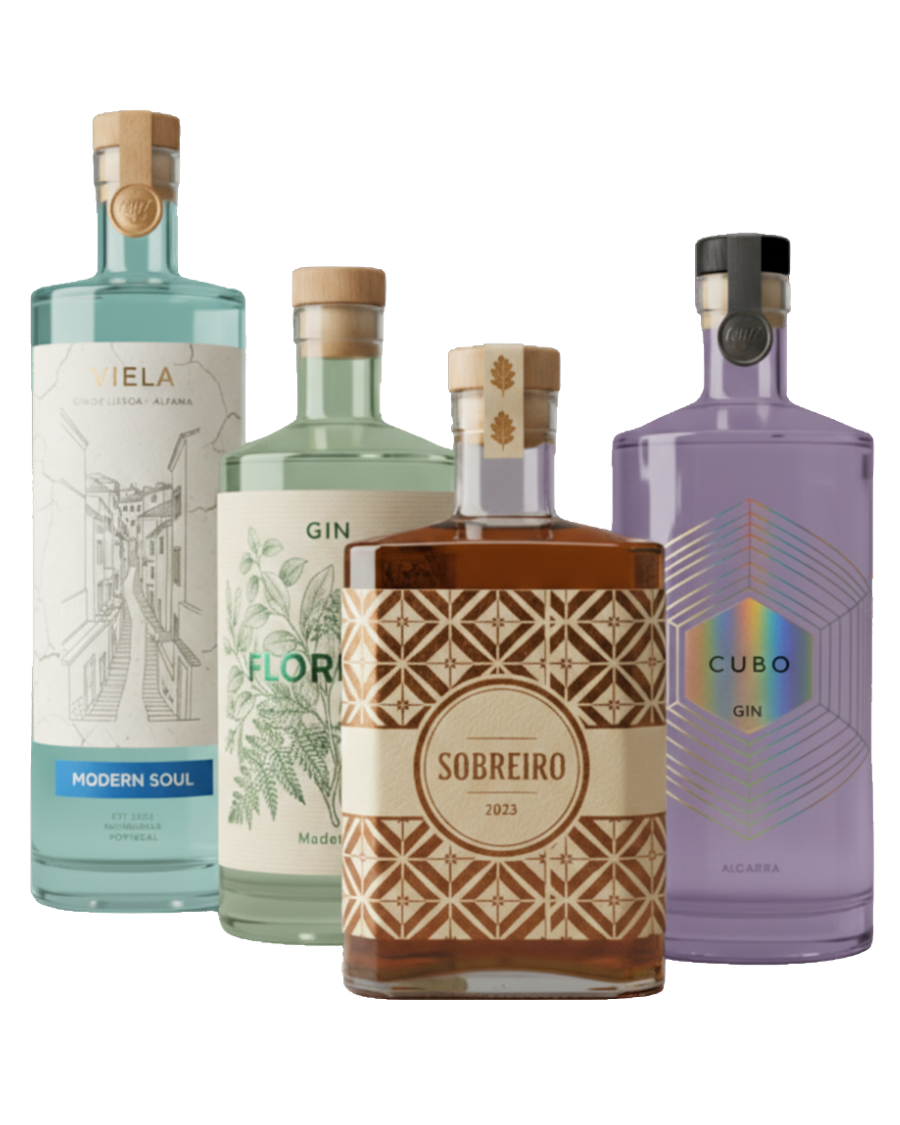 Garrafas de Bebidas Espirituosas