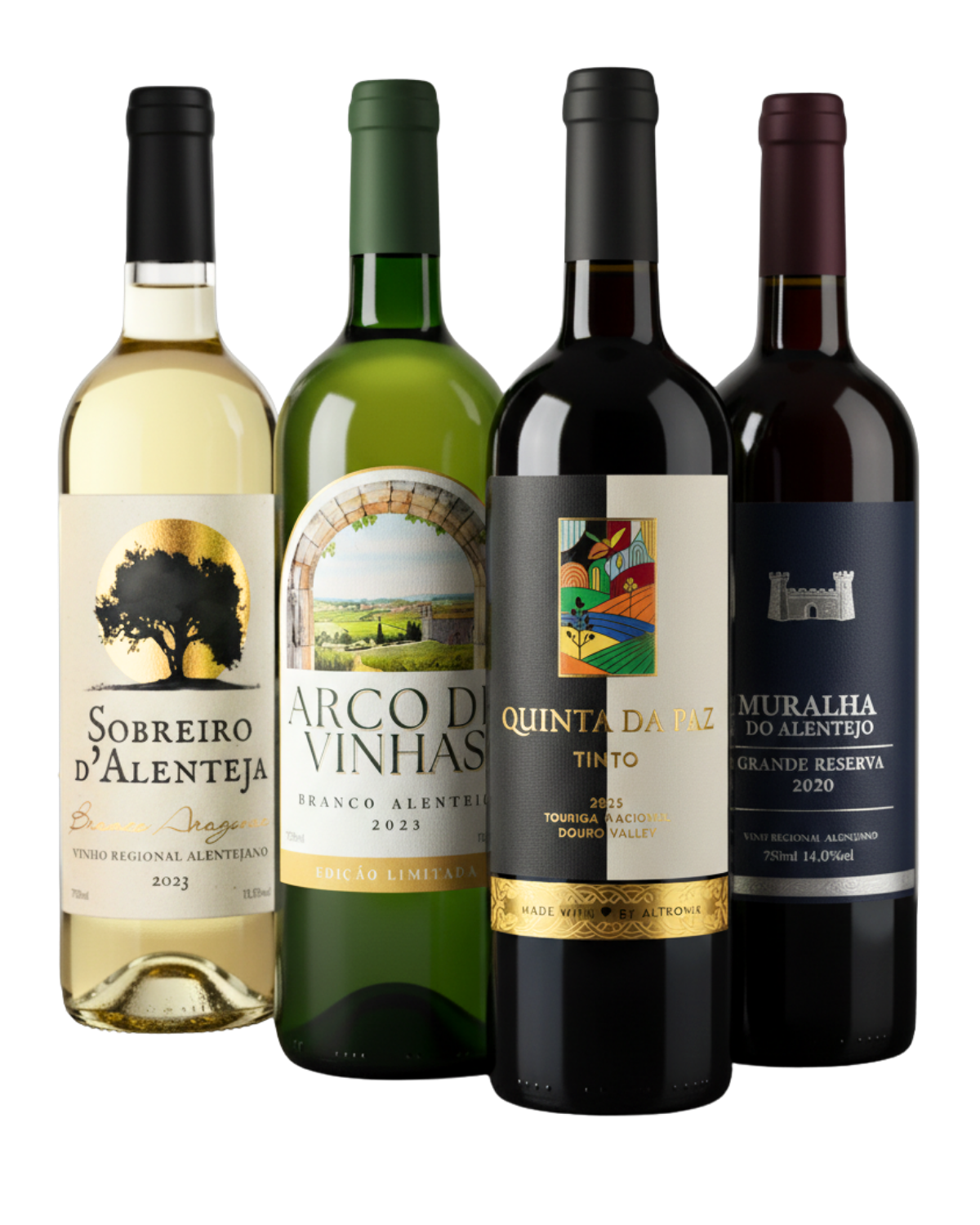 Garrafas de Vinho Premium